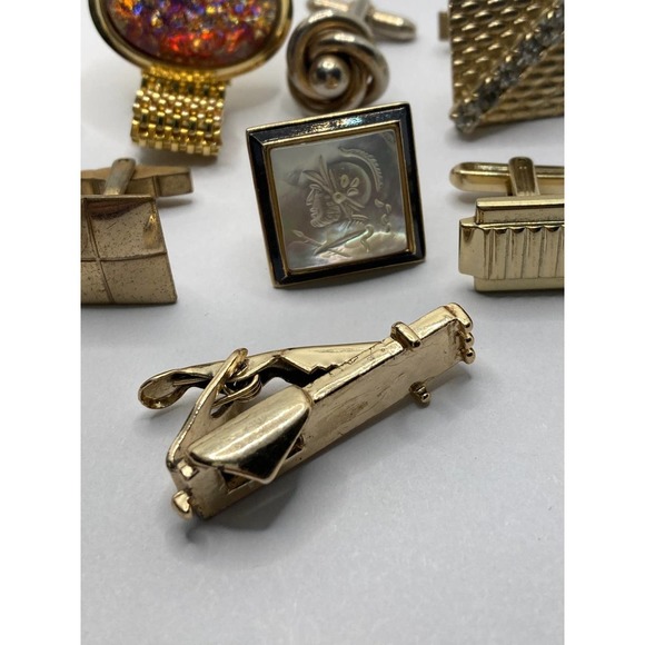 Vintage Mismatch Cuff Link Lot - Picture 5 of 6